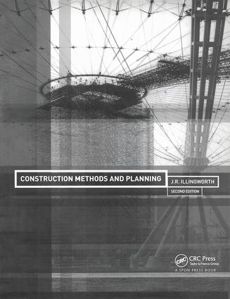 Construction Methods and Planning by J.R. Illingworth, 9780419249801