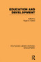 Education and Development by Roger M. Garrett, 9780415848411