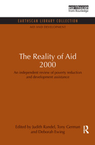 The Reality of Aid 2000 (An independent review of poverty reduction and development assistance) - 9780415853804 by Judith Randel, Tony German, Deborah Ewing, 9780415853804