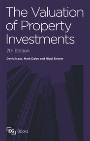 The Valuation of Property Investments by Nigel Enever, David Isaac, Mark Daley, 9780728205505