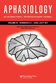 40th Clinical Aphasiology Conference (A Special Issue of Aphasiology) by Beth Armstrong, 9781848727465