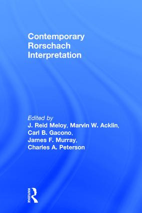 Contemporary Rorschach Interpretation by J. Reid Meloy, Marvin W. Acklin, Carl B. Gacono, James F. Murray, 9781138971714