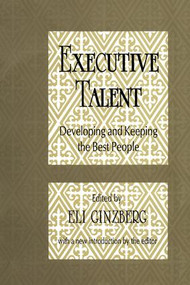 Executive Talent (Developing and Keeping the Best People) by Peter Blau, 9781560007821