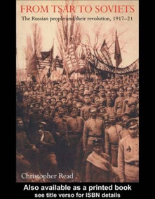 From Tsar To Soviets by Christopher Read, 9781857283594