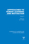 Handbook of Learning and Cognitive Processes (Volume 3) (Approaches to Human Learning and Motivation) by William Estes, 9781848723931