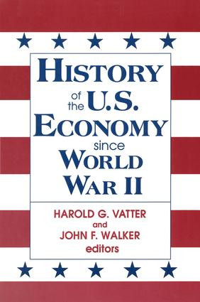 History of US Economy Since World War II - 9781563244742 by John F. Walker, Harold G. Vatter, 9781563244742