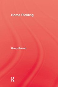 Home Pickling by Henry Sarson, 9781138975996
