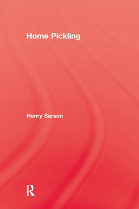 Home Pickling by Henry Sarson, 9781138975996