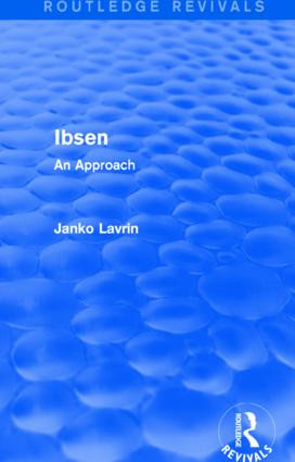 Ibsen (An Approach) by Janko Lavrin, 9781138941496