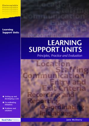 Learning Support Units (Principles, Practice and Evaluation) - 9781843120612 by Jane McSherry, 9781843120612
