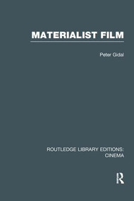 Materialist Film by Peter Gidal, 9781138995703