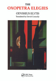 Oxopetra Elegies - 9783718658817 by Odysseas Elytes, David Connolly, 9783718658817