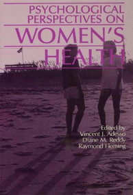 Psychological Perspectives On Women's Health - 9781560323358 by Vincent J. Adesso, 9781560323358