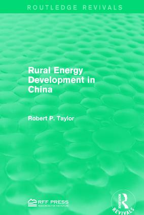 Rural Energy Development in China - 9781138962729 by Robert P. Taylor, 9781138962729