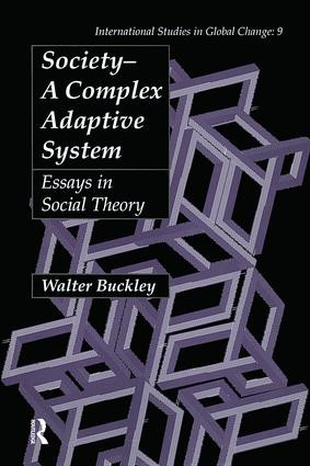 Society by Walter Buckely, 9781138996328