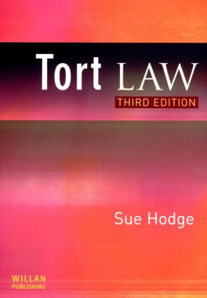Tort Law - 9781843920984 by Sue Hodge, 9781843920984