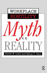 Violence In The Workplace (Myth & Reality) by Gerald Lewis, Nancy Zare, 9781560325369