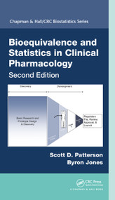 Bioequivalence and Statistics in Clinical Pharmacology by Scott D. Patterson, Byron Jones, 9780367782443