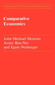 Comparative Economics - 9783718654512 by John-Michael Montias, 9783718654512