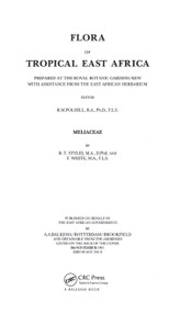 Flora of Tropical East Africa - Meliaceae (1991) by Brian Thomas Styles, Frank White, 9789061913566