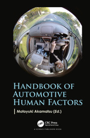 Handbook of Automotive Human Factors by Motoyuki Akamatsu, 9780367779627