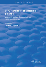 Handbook of Materials Science (Nonmetallic Materials & Applications) by Charles T. Lynch, 9780367258924