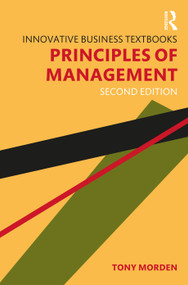 Principles of Management by Tony Morden, 9781032022505