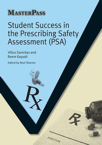 Student Success in the Prescribing Safety Assessment (PSA) by Vilius Savickas, 9781846199783