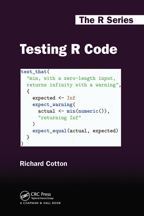 Testing R Code by Richard Cotton, 9780367782375