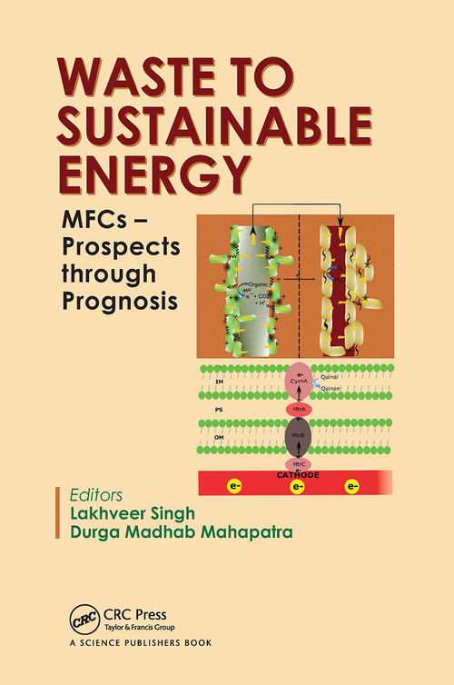 Waste to Sustainable Energy (MFCs - Prospects through Prognosis) by Lakhveer Singh, Durga Madhab Mahapatra, 9780367780180
