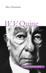 W.V.O.Quine - 9781902683317 by Alex Orenstein, 9781902683317
