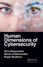 Human Dimensions of Cybersecurity - 9781032400983 by Terry Bossomaier, Steven D'Alessandro, Roger Bradbury, 9781032400983