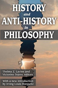 History and Anti-History in Philosophy - 9781412843096 by Victorino Tejera, 9781412843096