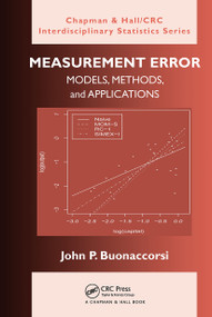 Measurement Error (Models, Methods, and Applications) by John P. Buonaccorsi, 9781032477688