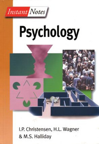 BIOS Instant Notes in Psychology by B.D. Hames, 9781859960974