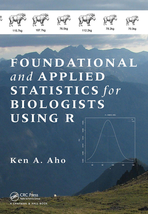 Foundational and Applied Statistics for Biologists Using R by Ken A. Aho, 9781032477411