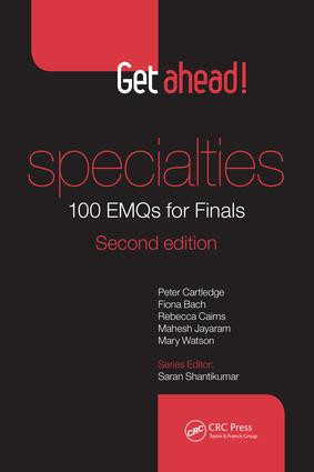 Get ahead! Specialties: 100 EMQs for Finals by Peter Cartledge, 9781482253160