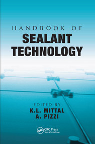 Handbook of Sealant Technology by K.L. Mittal, A. Pizzi, 9780367577285