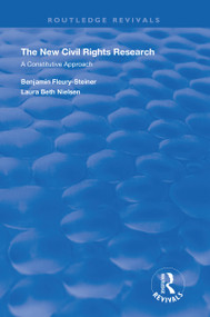 The New Civil Rights Research (A Constitutive Approach) by Laura Beth Nielsen, 9781138621121