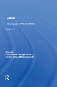 Proteus (The Language of Metamorphosis) - 9781138620254 by George Ferzoco, 9781138620254