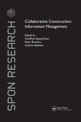 Collaborative Construction Information Management - 9781138991484 by Geoffrey Shen, Peter Brandon, Andrew Baldwin, 9781138991484