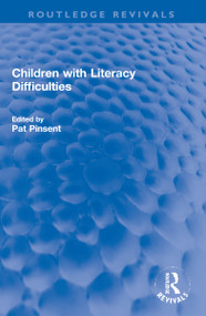 Children with Literacy Difficulties - 9781032180748 by Pat Pinsent, 9781032180748