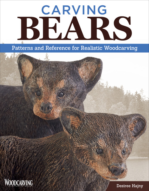 Carving Bears (Patterns and Reference for Realistic Woodcarving) by Desiree Hajny, 9781565238510