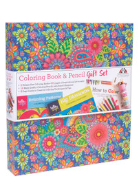 Hello Angel Coloring Book Gift Set by Angelea Van Dam, 9781497203167