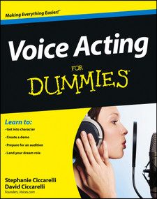 Voice Acting For Dummies by David Ciccarelli, Stephanie Ciccarelli, 9781118399583