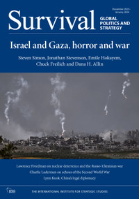 Survival: December 2023- January 2024 by The International Institute for Strategic Studies (IISS), 9781032537146