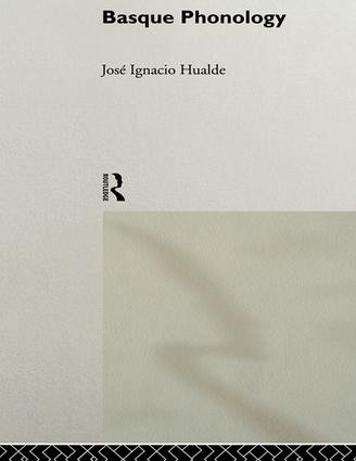 Basque Phonology by José Ignacio Hualde, 9781138964433