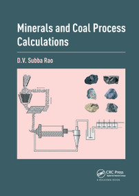 Minerals and Coal Process Calculations by D.V. Subba Rao, 9780367887292