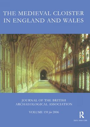 The Medieval Cloister in England and Wales by John McNeill, 9781905981359
