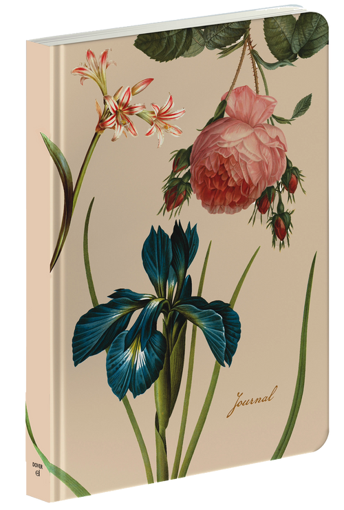 Redouté's Fabulous Flowers Journal by Pierre-Joseph Redouté, 9780486852904